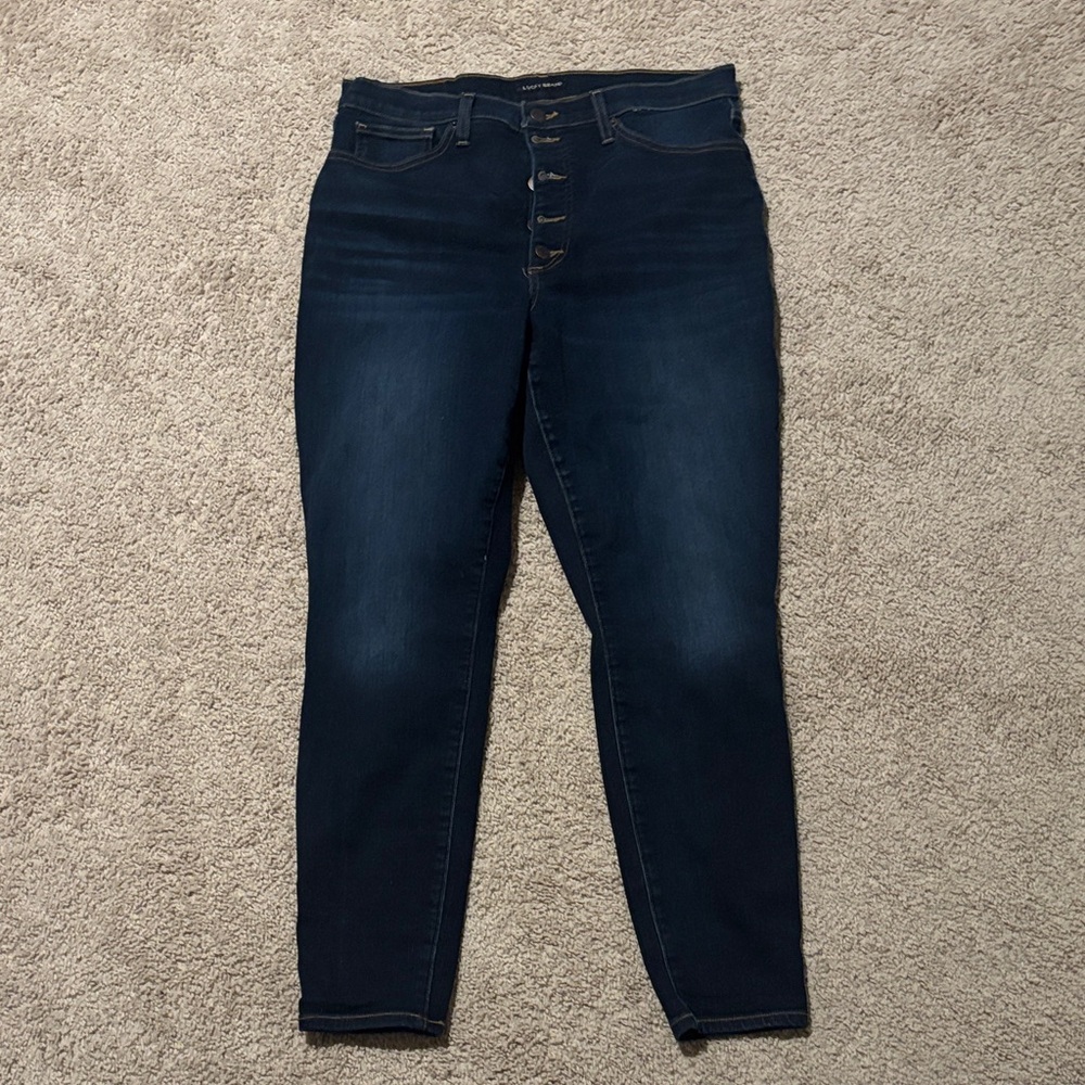 Lucky Brand Bridgette High Rise Skinny Jeans